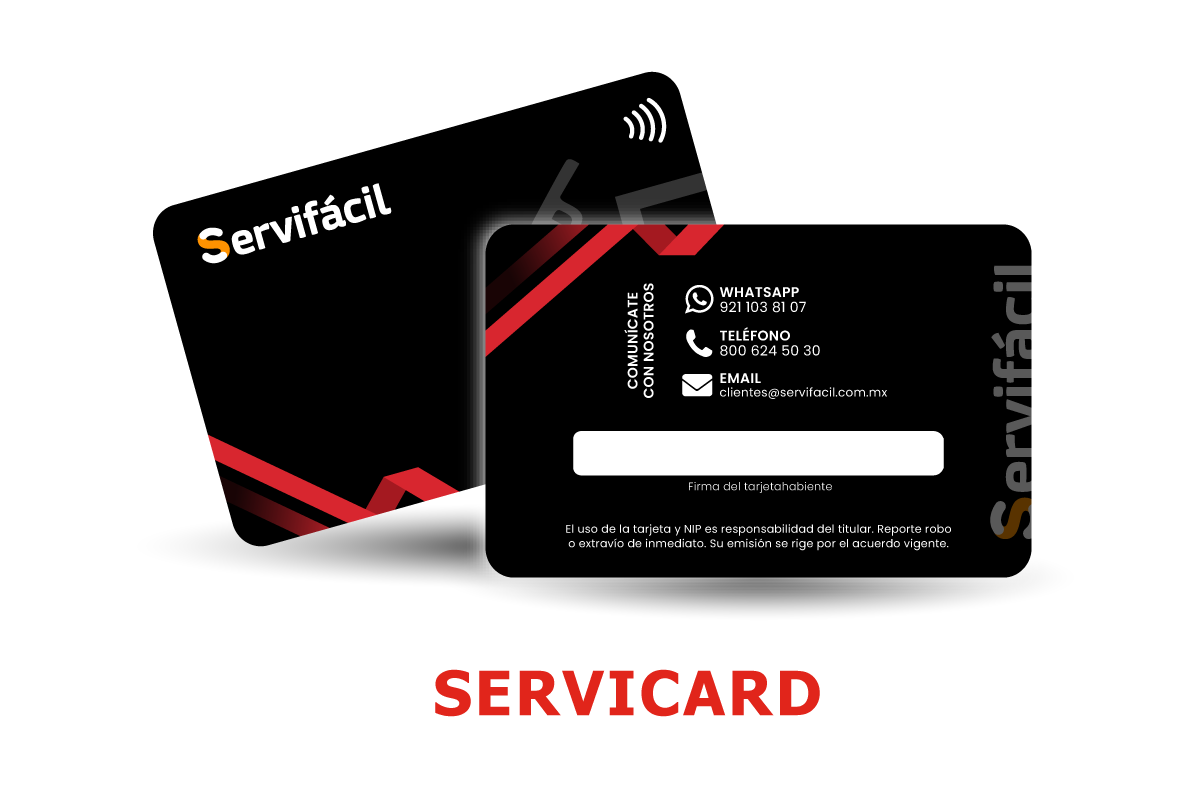 Tarjetas Servicard