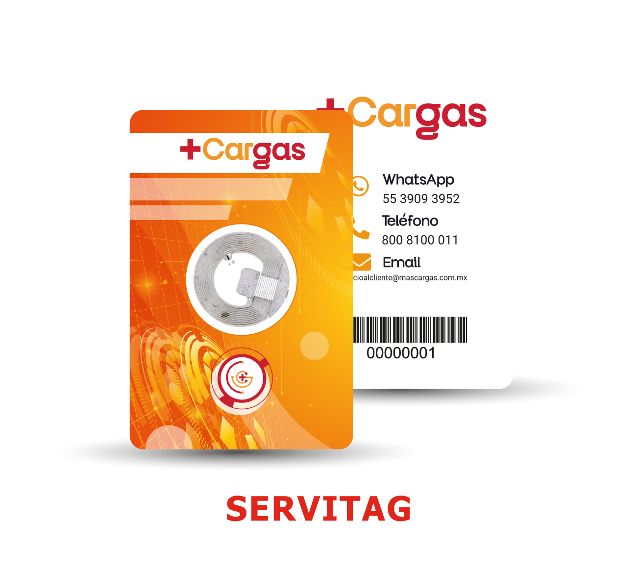 Dispositivo Servitag +Cargas